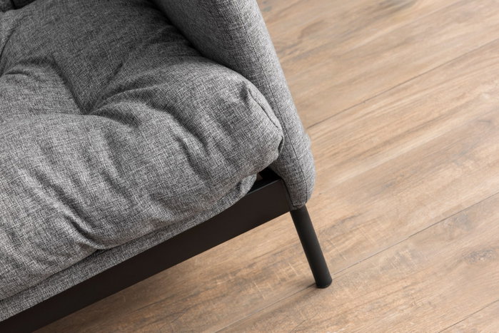Atelier Del Sofa Renge - Sofá cama de 3 plazas Gris claro